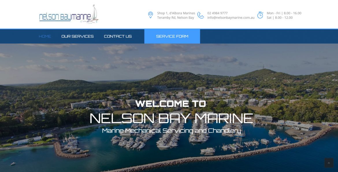 Nelson Bay Marine Homepage